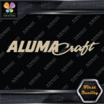 Compatible Alumacraft Boats Modern Name Script Logo Emblem Vinyl Decals Stickers - Image 20