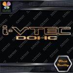 I-VTEC DOHC Honda Cars Engines Racing Tuning JDM Vinyl Decals Stickers - Image 18