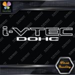 I-VTEC DOHC Honda Cars Engines Racing Tuning JDM Vinyl Decals Stickers - Image 3