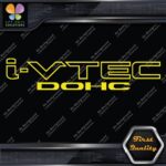 I-VTEC DOHC Honda Cars Engines Racing Tuning JDM Vinyl Decals Stickers - Image 7