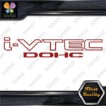 I-VTEC DOHC Honda Cars Engines Racing Tuning JDM Vinyl Decals Stickers - Image 10
