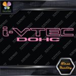 I-VTEC DOHC Honda Cars Engines Racing Tuning JDM Vinyl Decals Stickers - Image 30